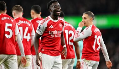 Arsenal player ratings: Saka shines but Gyokeres anonymous again - London Evening Standard