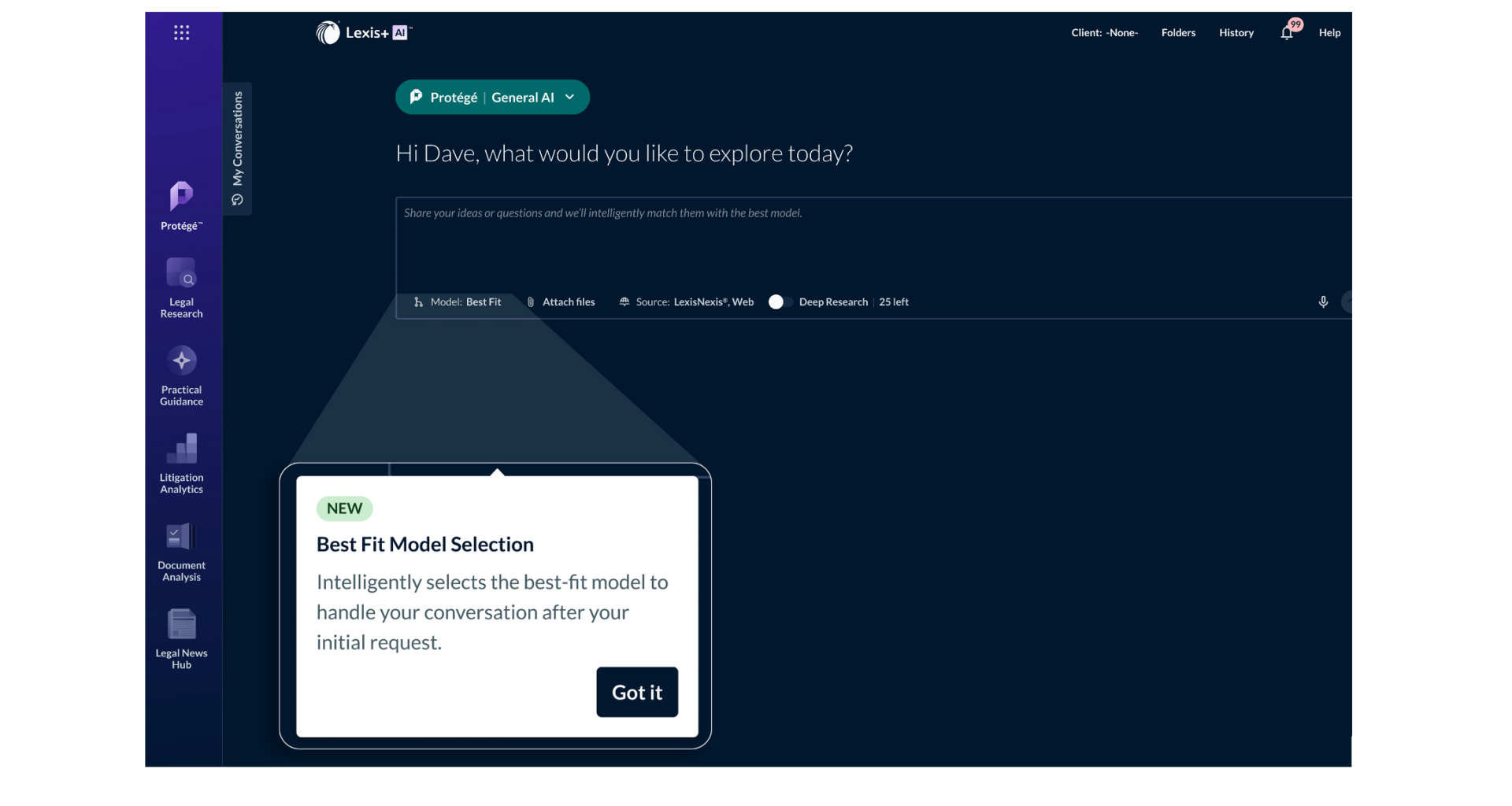 LexisNexis Rolls Out Next Gen of Protégé General AI – Artificial Lawyer