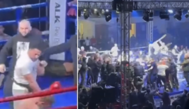 Greek kickboxer attacked after match in Serbia descends into violence