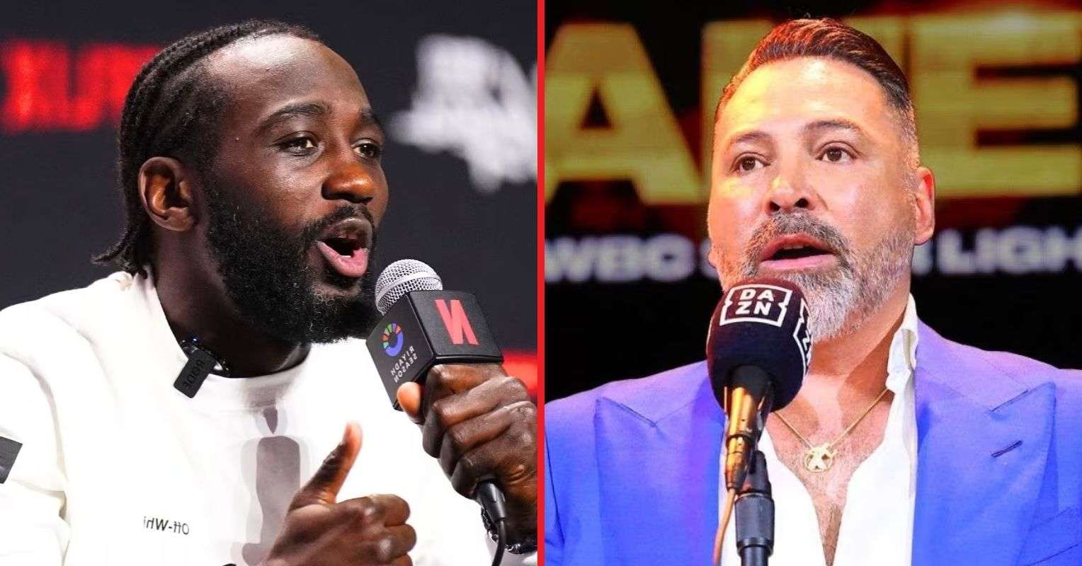 Terence Crawford hits back at Oscar De La Hoya after he named the one man who would KO him
