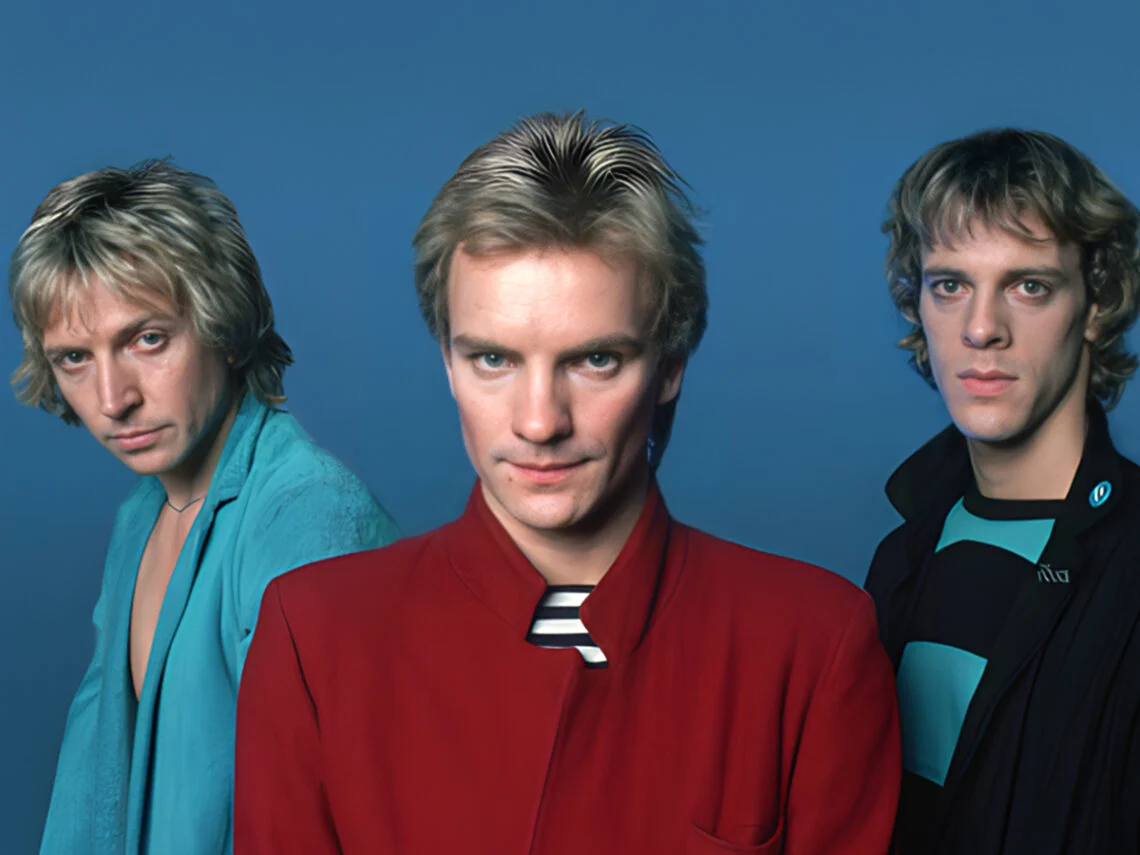 The Police - Sting - Stewart Copeland - Andy Summers - 1980s