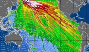 Satellite captures unprecedented detail of a massive Pacific tsunami