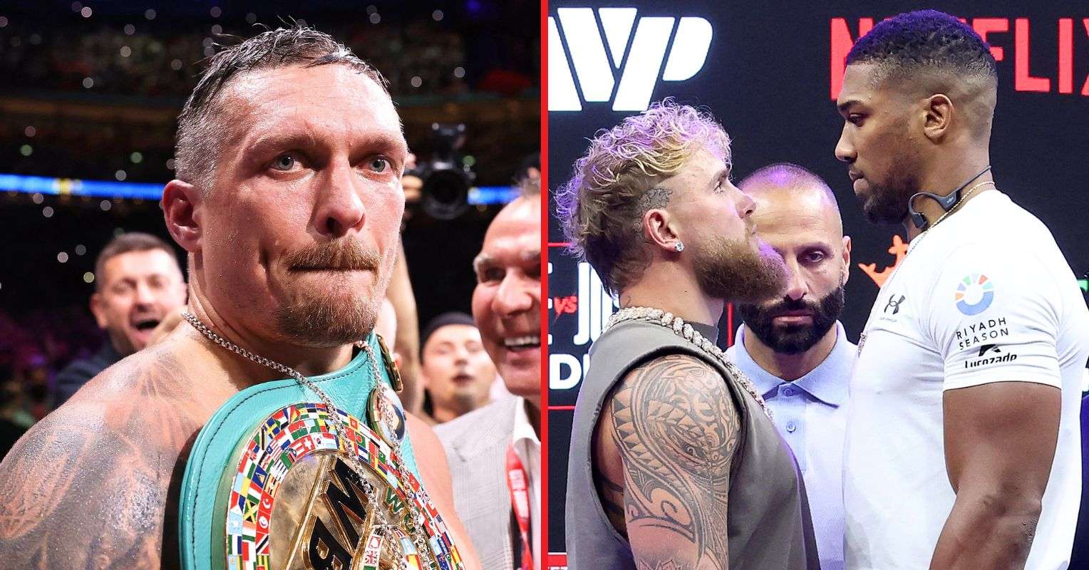Oleksandr Usyk sums up Anthony Joshua vs Jake Paul fight perfectly