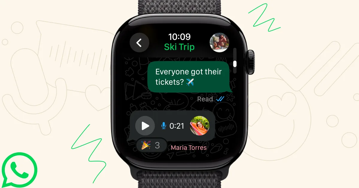 WhatsApp is making it easier to keep tabs on your connected Apple Watch