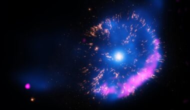 The star system GK Persei, home of an infamous nova explosion, seen by the Chandra X-ray telescope