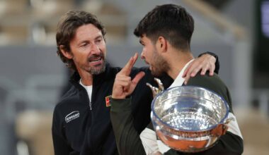 Carlos Alcaraz won six Grand Slam titles under the guidance of Juan Carlos Ferrero.