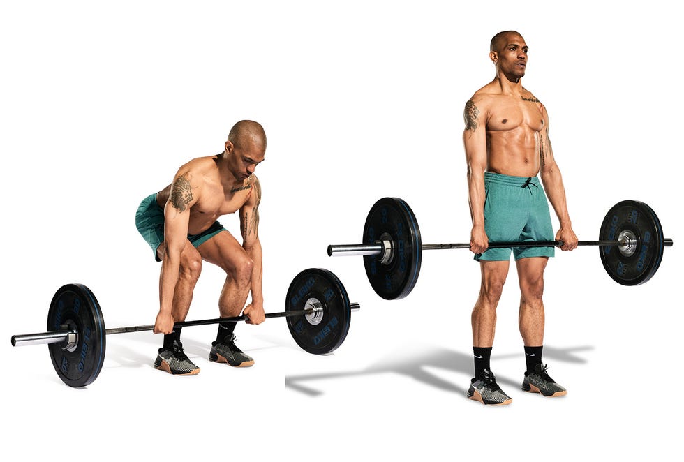 barbell deadlift