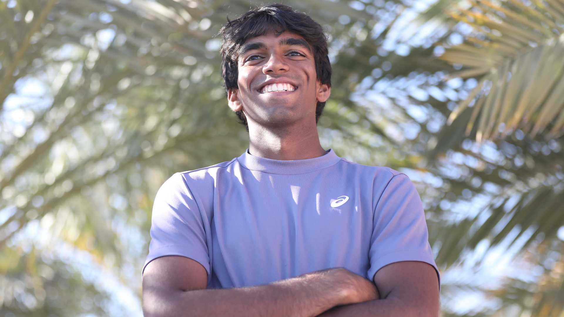 Nishesh Basavareddy reached a career-high No. 99 in the PIF ATP Rankings in June.
