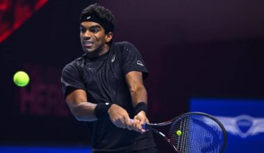 Nishesh Basavareddy qualifies for Next Gen ATP Finals SFs after Alexander Blockx wins first set | ATP Tour