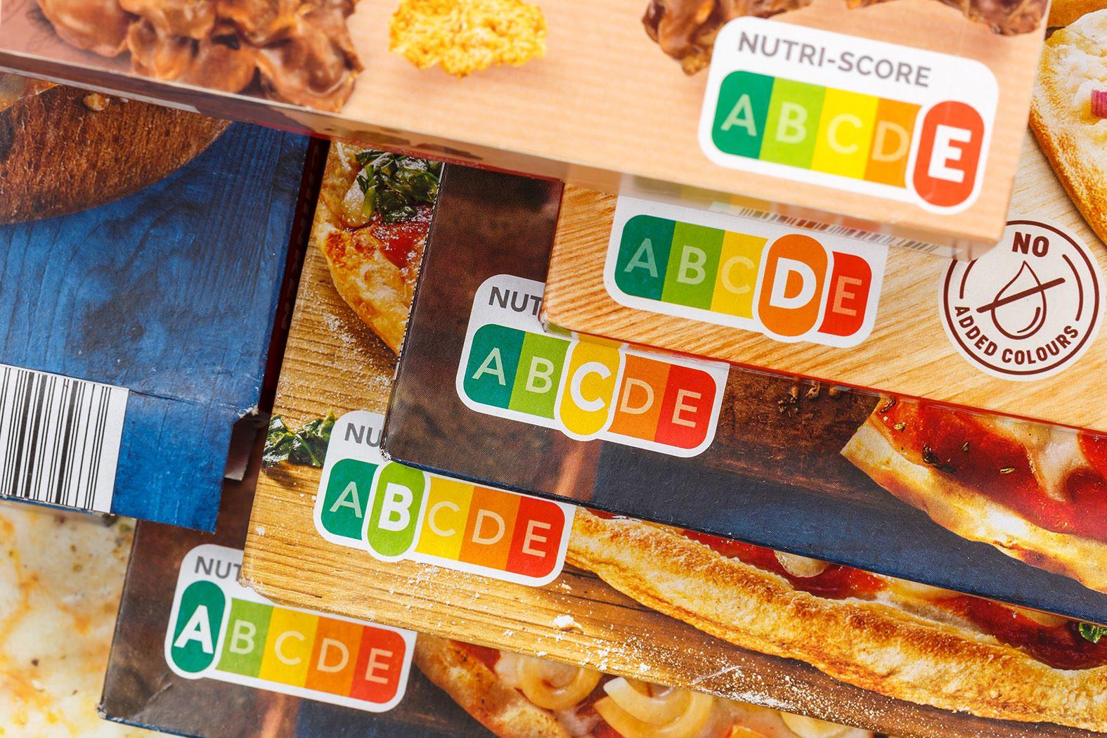 The Nutri-Score system uses five letters (A–E) with corresponding colours to indicate a product’s nutritional quality, helping consumers make healthier choices. Photo: Shutterstock.com