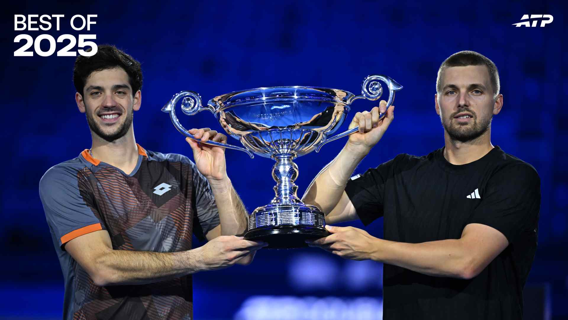 Julian Cash and Lloyd Glasspool become the first all-British pair to claim ATP Year-End Doubles No. 1 presented by PIF honours.