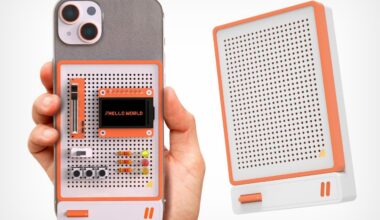 MagSafe Breadboard Turns Your iPhone Into a Circuit Prototyping Lab