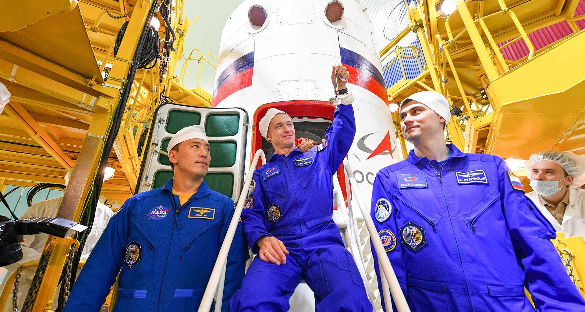 Watch 3 astronauts head home to Earth from the International Space Station tonight