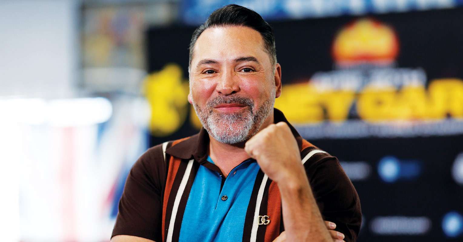 Oscar De La Hoya says 28 year old world champion is the “best he’s ever seen”