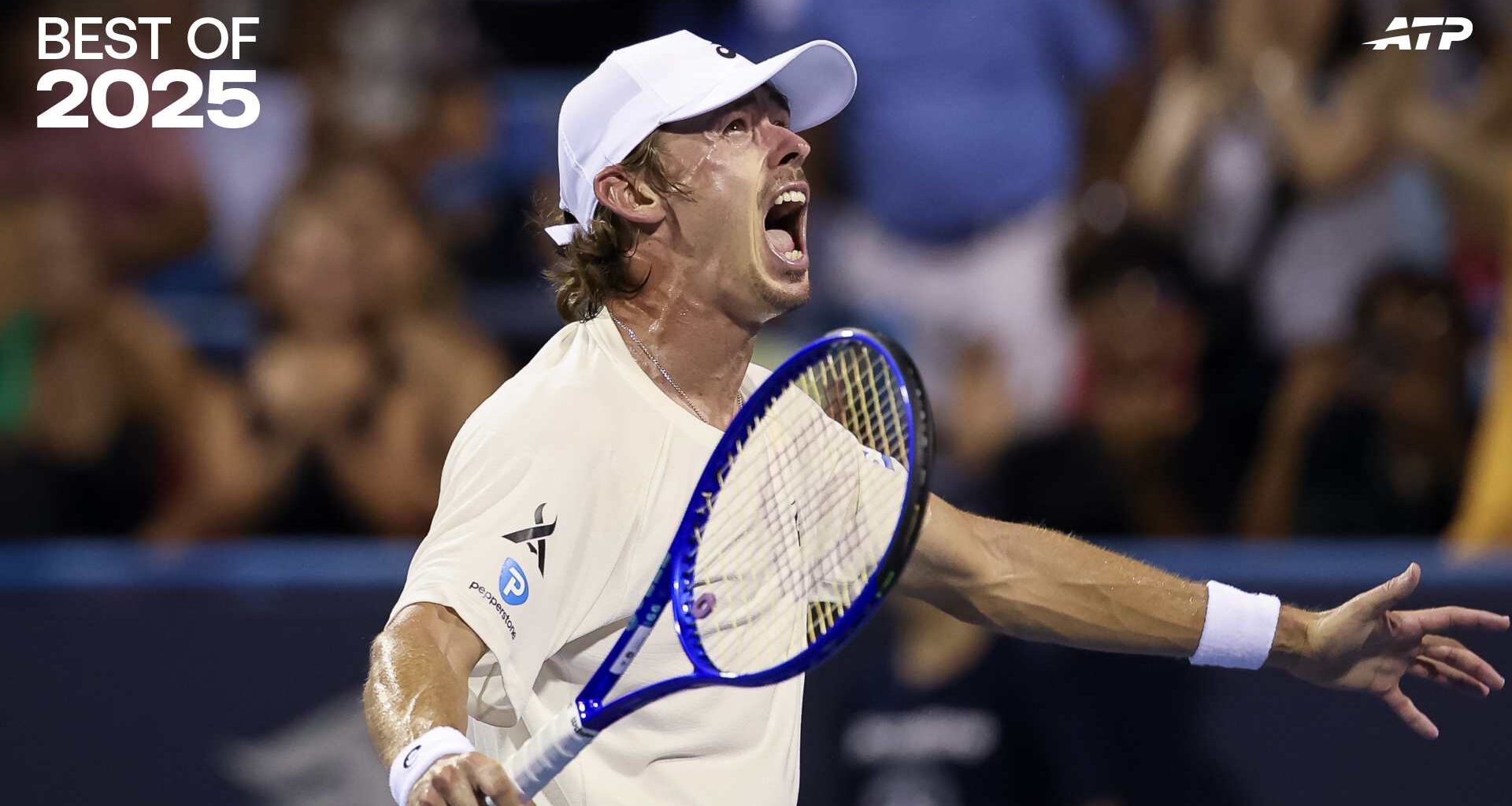 Alex de Minaur saves three championship points to defeat Alejandro Davidovich Fokina in the Washington final.