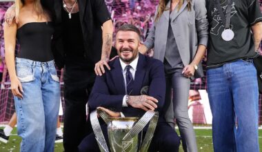 David Beckham Omits Brooklyn Beckham From NYE Post Amid Feud