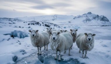 Extreme cold in northern Norway : animals found frozen in place
