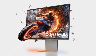 Samsung's latest Odyssey gaming monitor has a 32-inch 6K screen with glasses-free 3D