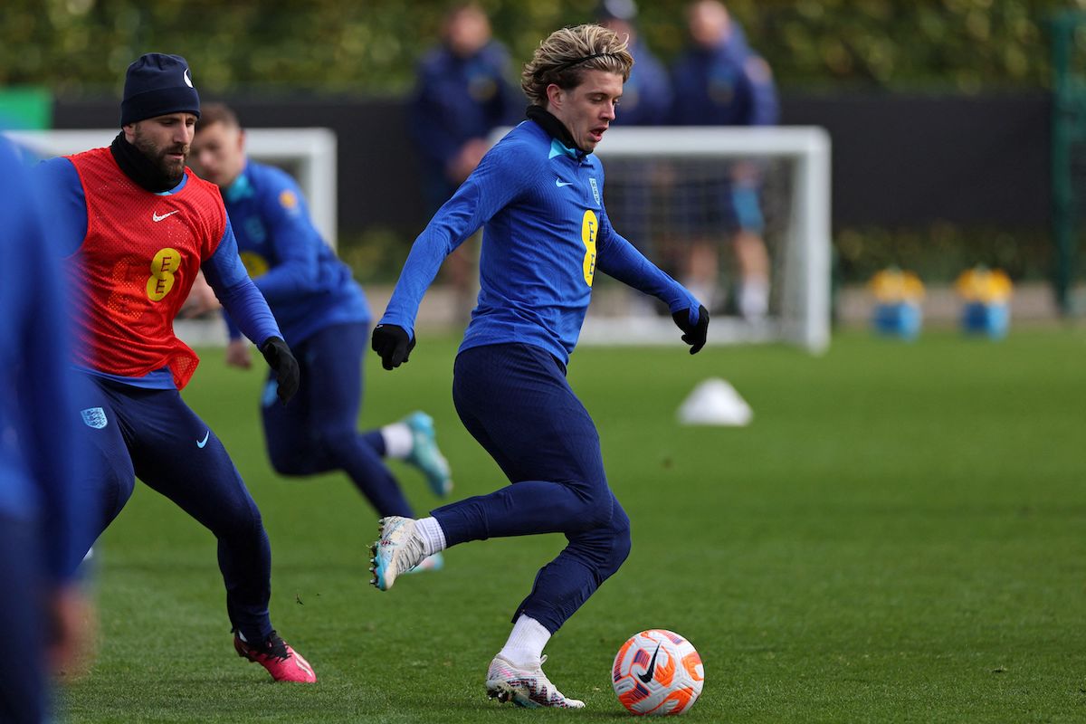 Conor Gallagher in action