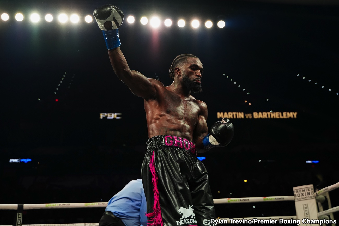 Image: Boxing Results: Frank Martin Flattens Barthelemy in 4th-Round KO