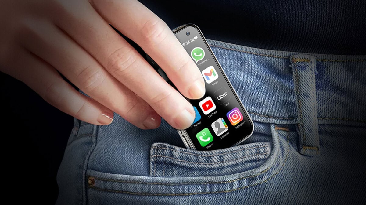 The nanophone might be the tiniest $89.97 tech stocking stuffer this year