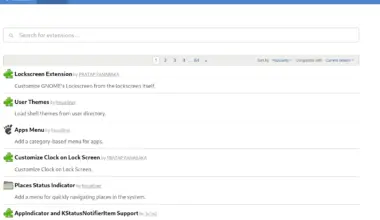 GNOME.org Extensions