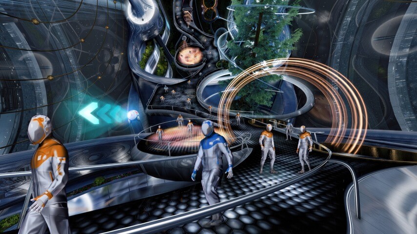 Travel to space in Vegas VR attraction