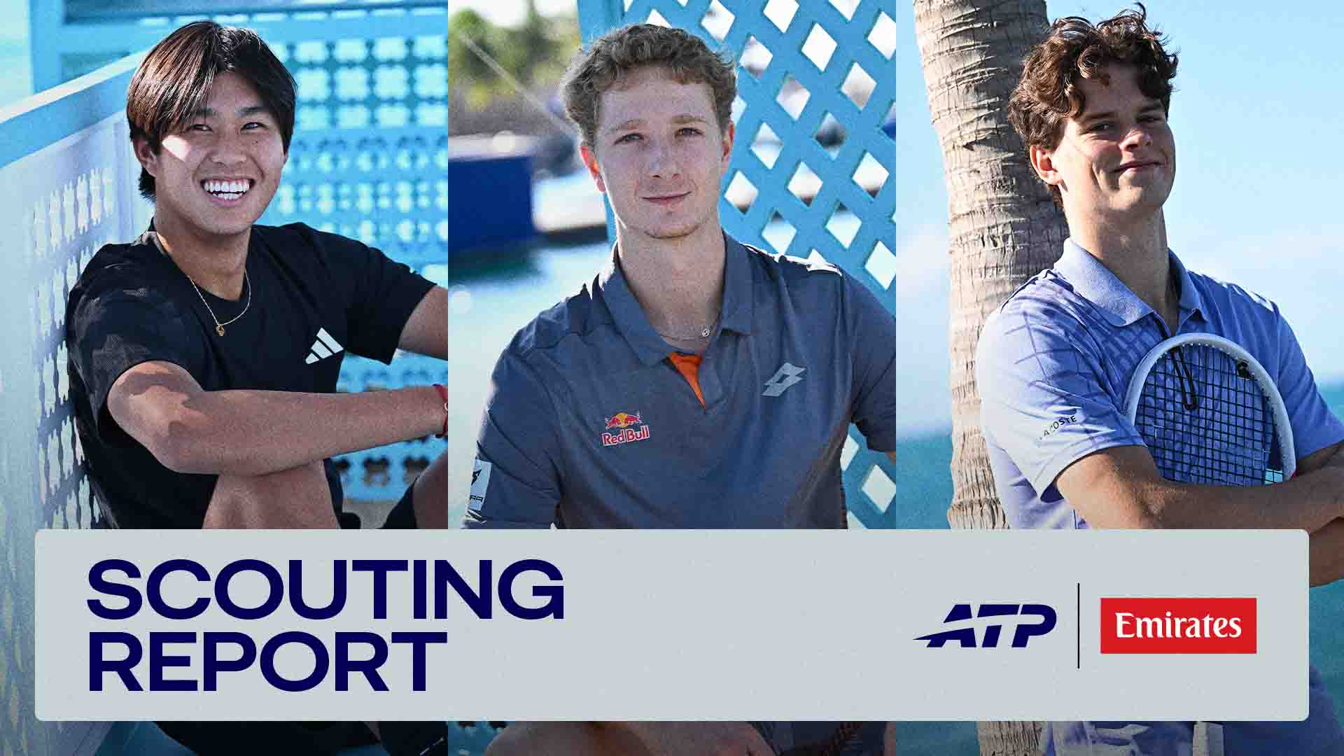 Learner Tien reached last year's final while Martin Landaluce and Alexander Blockx make their debuts. 