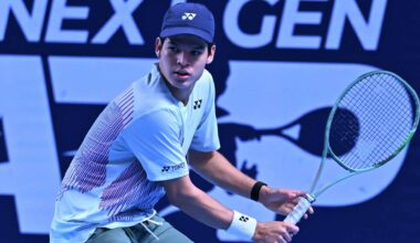 Juan Carlos Prado Angelo hit with Carlos Alcaraz and Jannik Sinner last year.