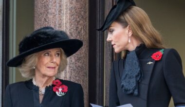 Kate Middleton breaks major royal protocol with Queen Camilla kiss