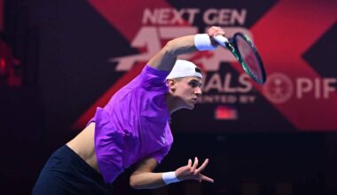 Jakub Mensik finished first in the PIF ATP Live Race To Jeddah in 2025.