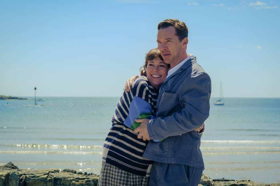 olivia colman, benedict cumberbatch, the roses
