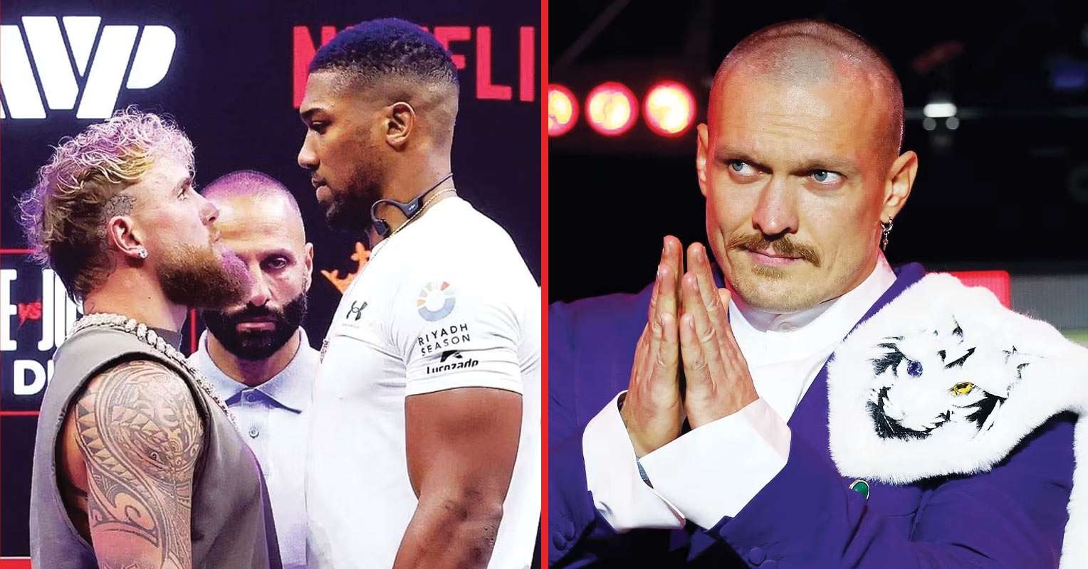 Usyk gives honest answer when asked if Jake Paul has any chance of beating Anthony Joshua
