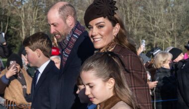 Kate Middleton and Prince William bring George, Charlotte and Louis to Sandringham for Christmas Day tradition