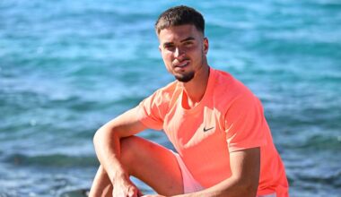 Dino Prizmic is in action in Jeddah this week.