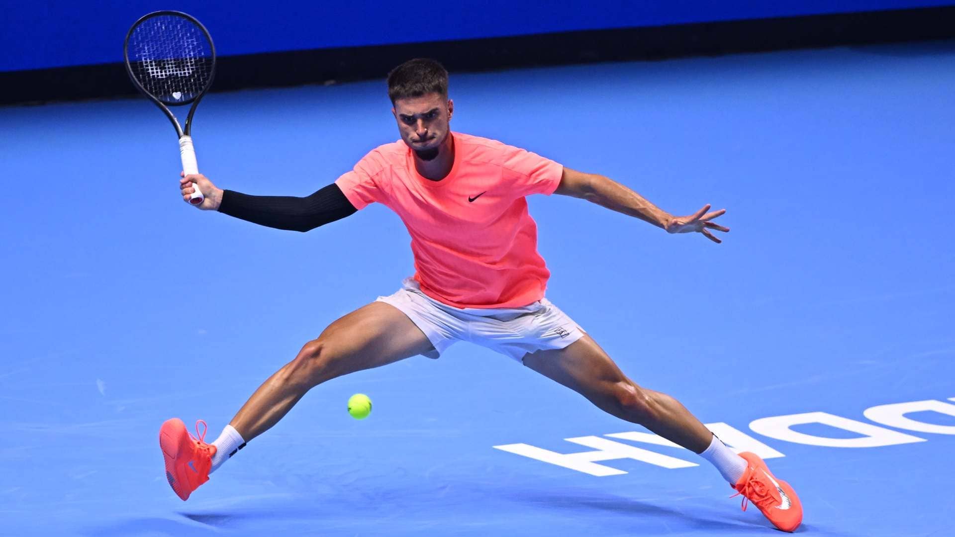 Dino Prizmic in action on Thursday in Jeddah, Saudi Arabia. 