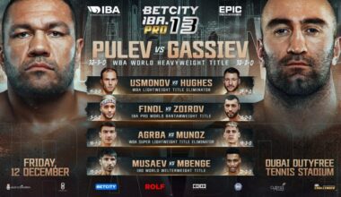 Image: Kubrat Pulev vs Murat Gassiev on December 12 in Dubai