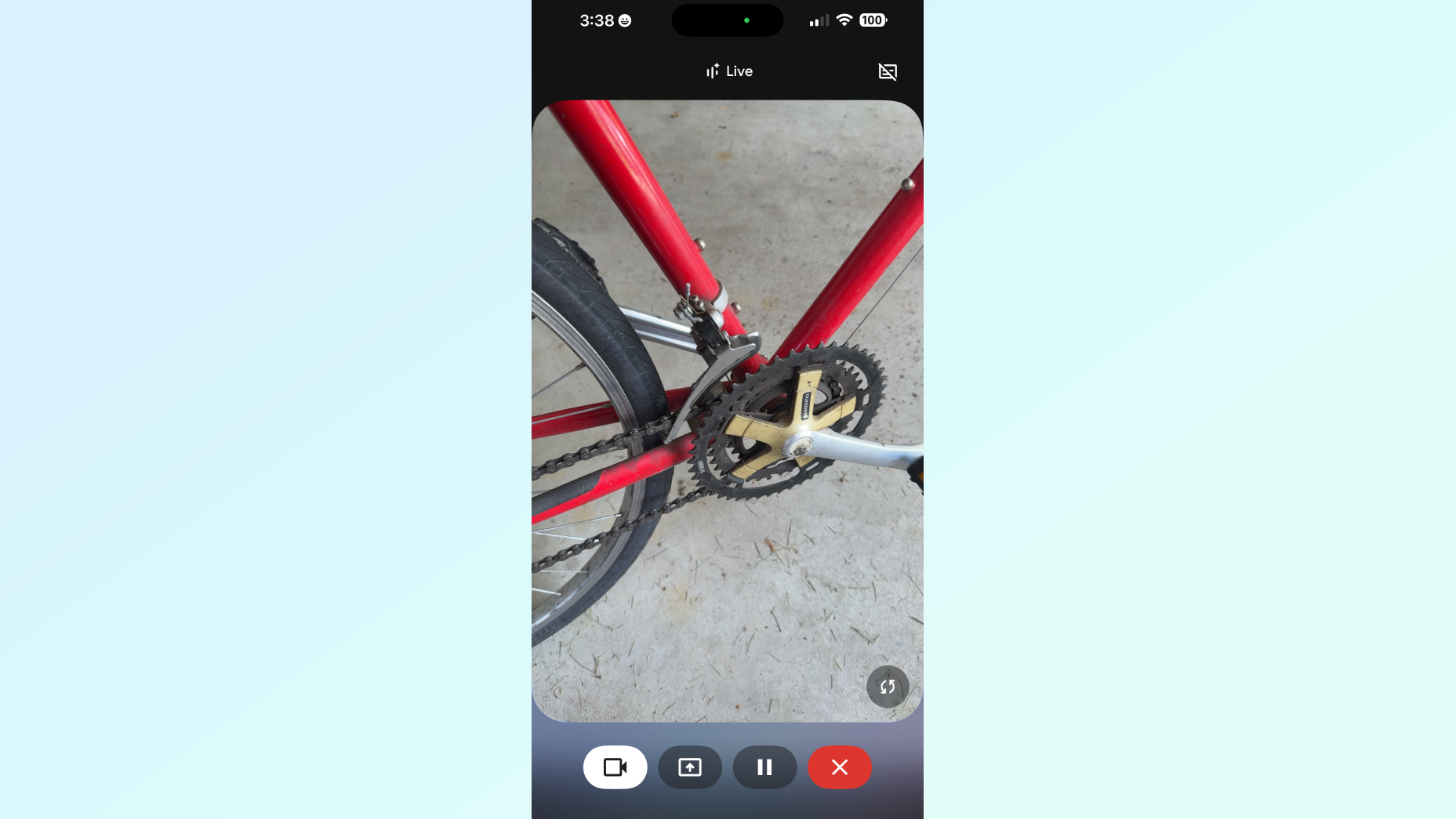 Gemini Live screenshot