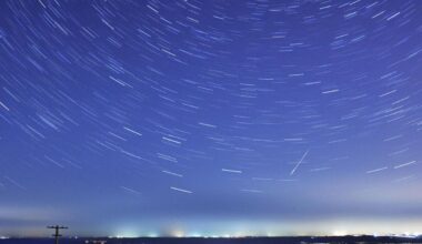 This year’s first supermoon and meteor shower to compete for dominance