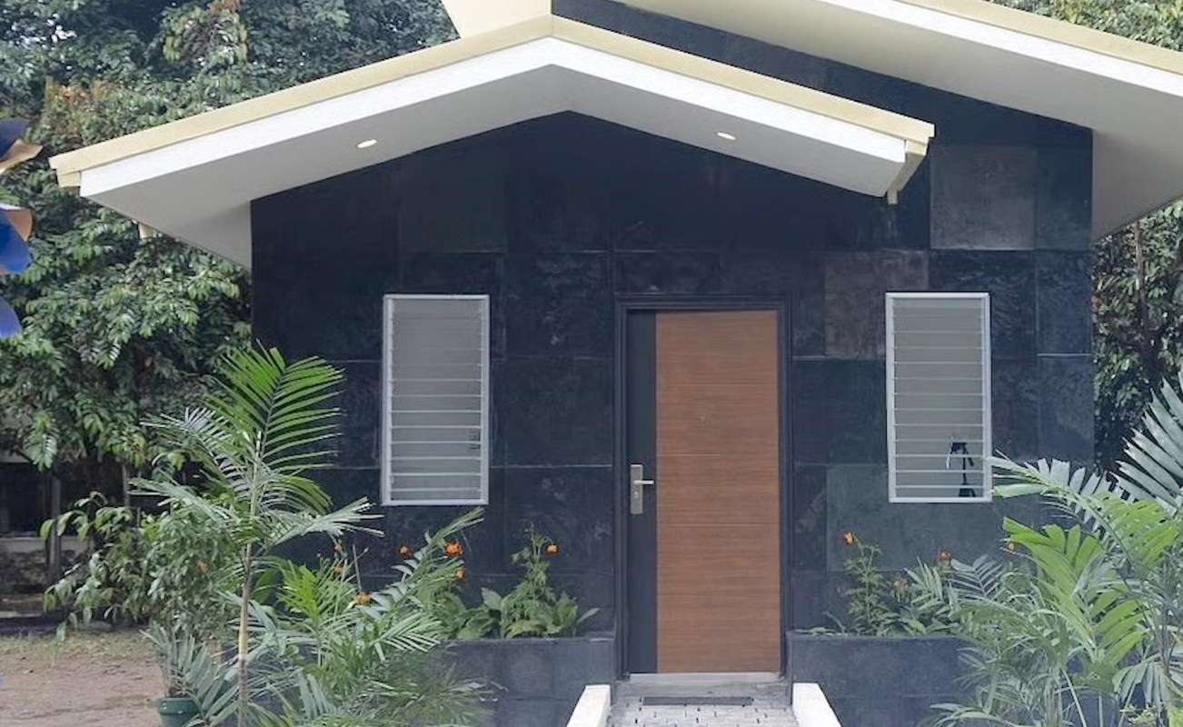 Researchers in the Philippines used radiation-strengthened plastic to create the nation's first residential building made from plastic components.