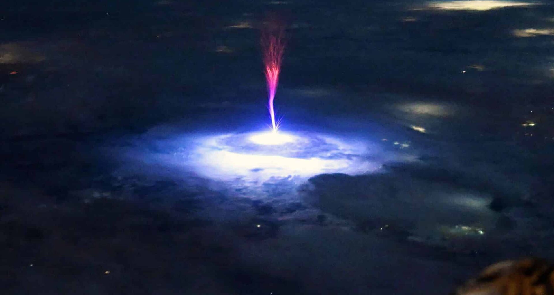 Red Sprites Like This One Are Called Tles Or Transient Luminous Events