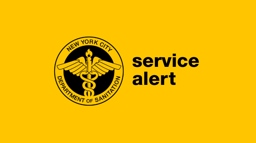 DSNY Service Alert