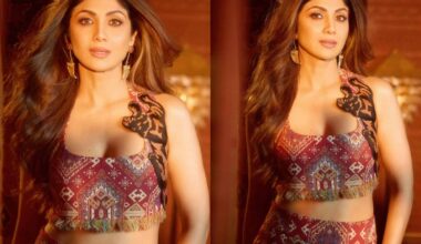 Shilpa Shetty Turns Heat Up In Prints