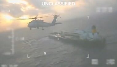 A second tanker is seized. Pic: X/@Sec_Noem