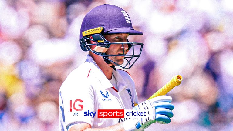 Joe Root for England in the first Ashes Test.