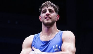 Teagn Stott will boxing for World championship gold after his semi-final victory.