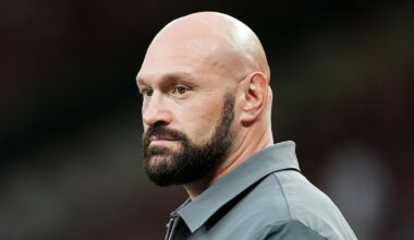 Tyson Fury at Socceraid.