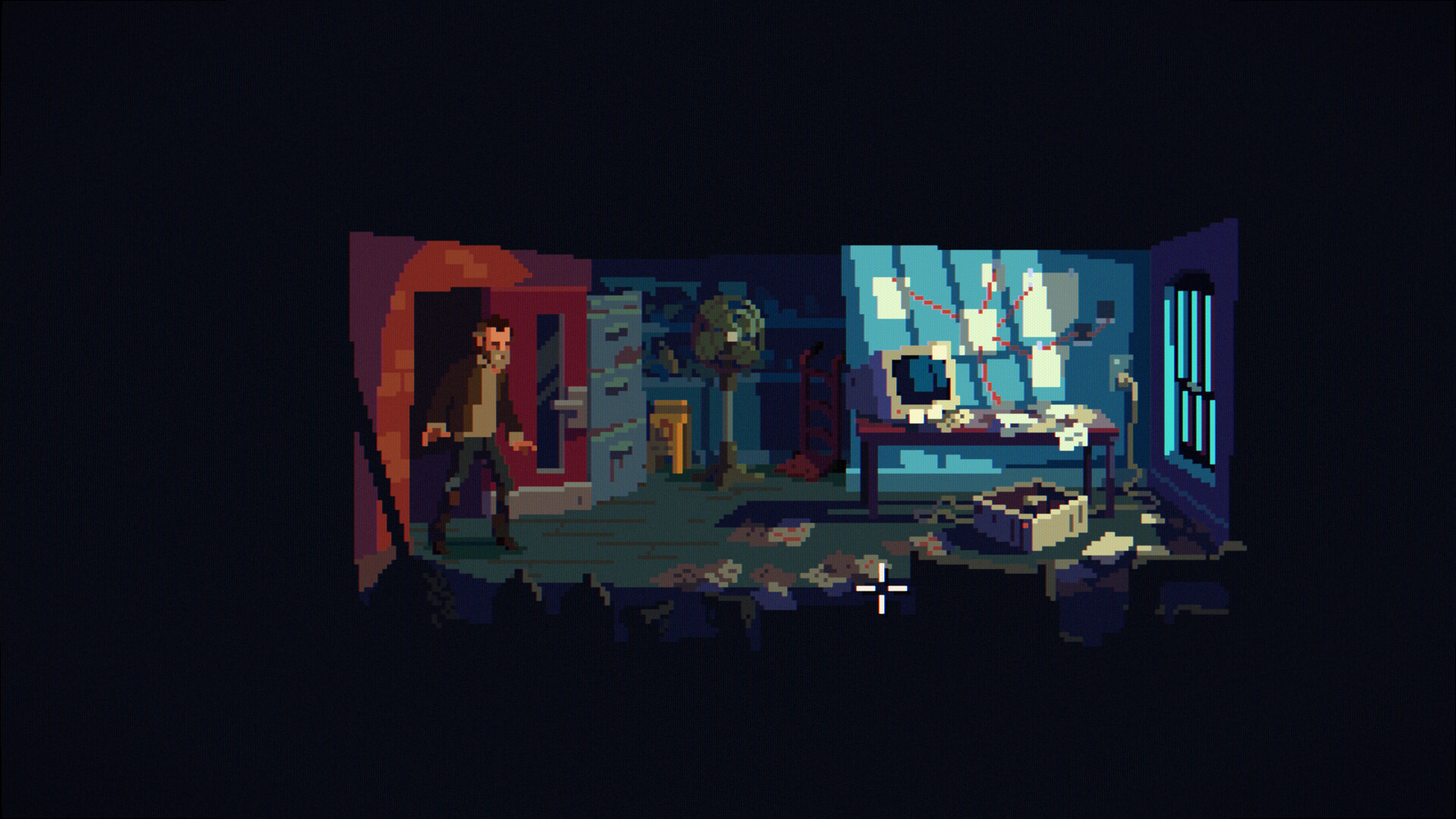 A screenshot from The Drifter.