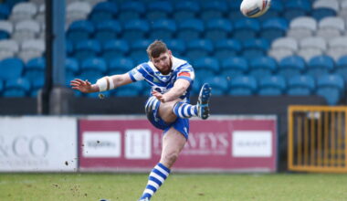 Former St Helens and Salford centre comes out of retirement for Championship star's testimonial