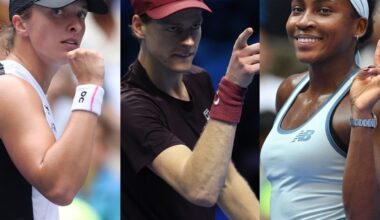 Swiatek, Sinner, Gauff join 1 Point Slam field